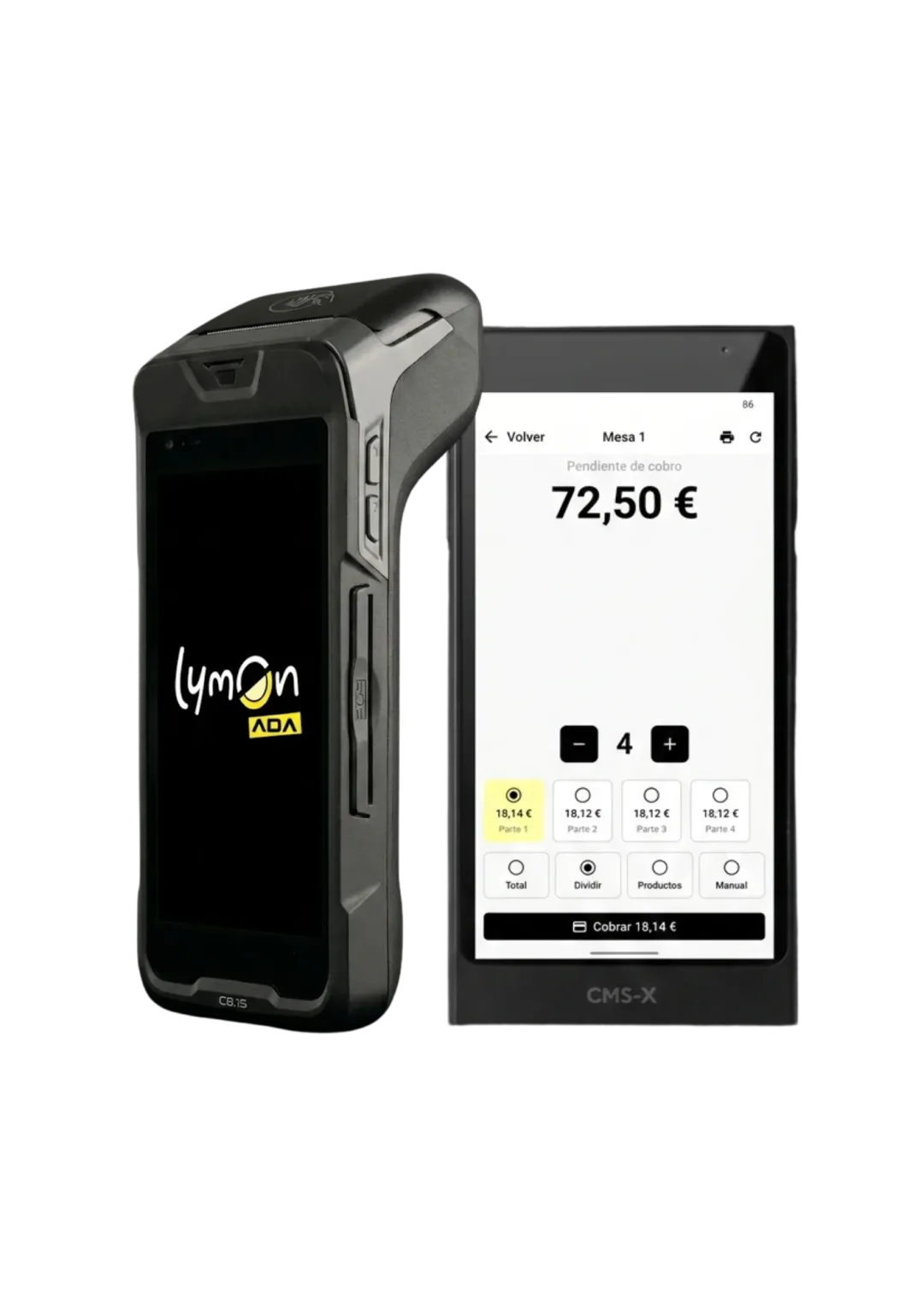 Datáfono Lymon - Terminal de pago integrado para hostelería