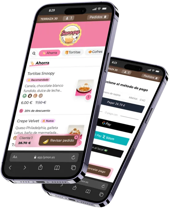 Lymon. La mejor plataforma para pedir y pagar desde QR